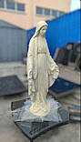 Скульптура Матері Божої #44  з полімеру 120 см, фото 4