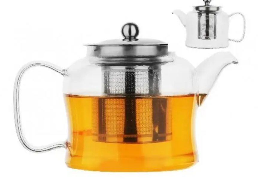 Чайник заварювальний стильний EDENBERG 900 мл, фото 1