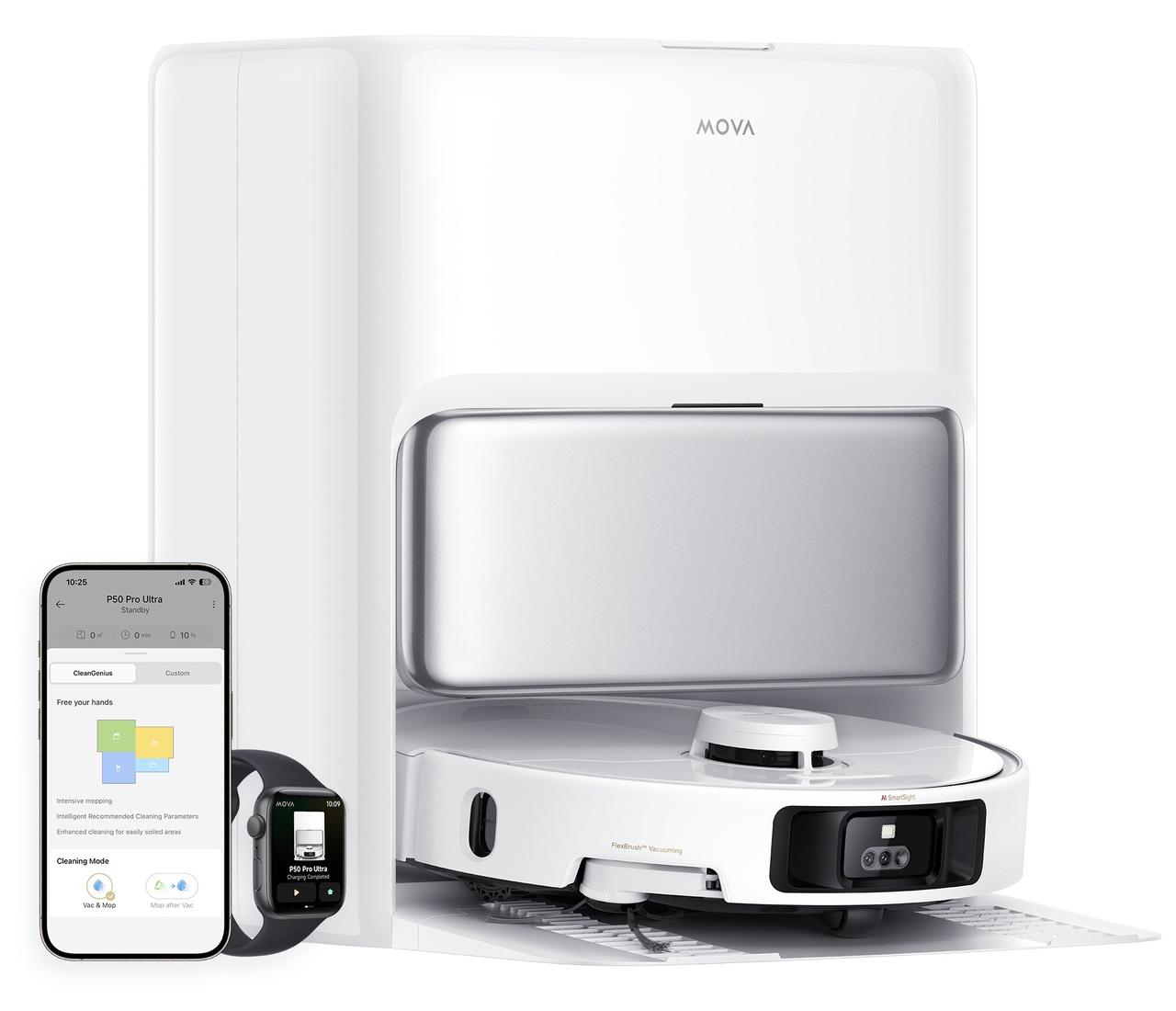 Робот пилосос Dreame Mova P50 Pro Ultra , Гарантія, фото 1