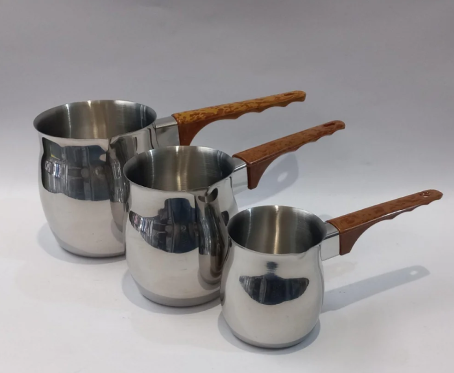 Набір турок для варіння кави EDENBERG 240/360/720 мл, фото 1