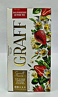Чай зелений Graff Полуничне ігристе в пакетиках 20шт по 1,5г