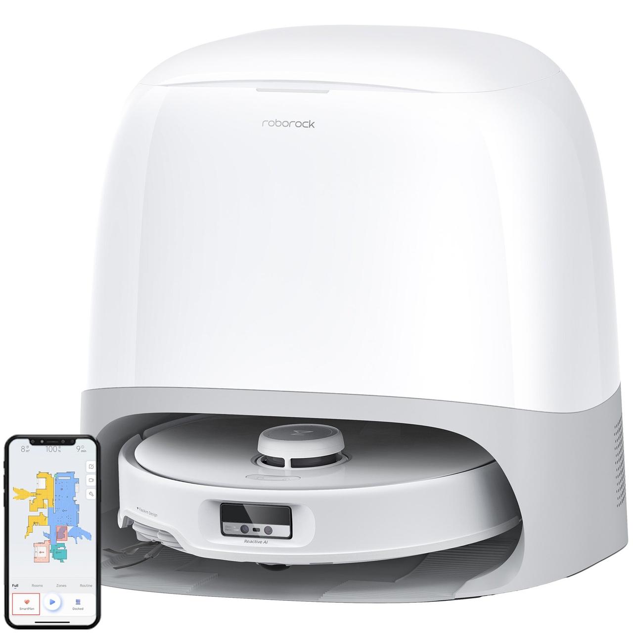 Робот пилосос Roborock Qrevo Curv 5A1 , Гарантія, фото 1