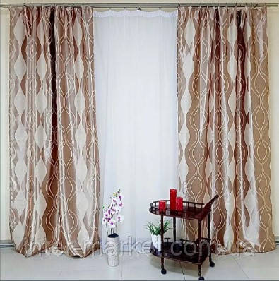 Штори "Катрин" Тканина "Блекаут Софт". Максимальний захист від сонця., фото 1