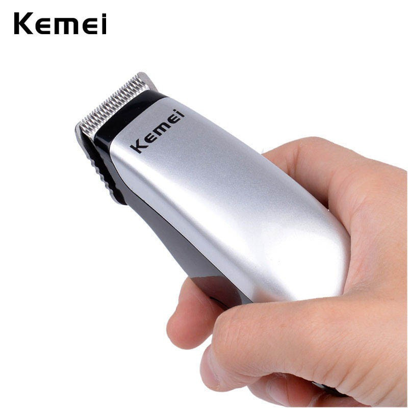 Компактный триммер для волос, машинка для стрижки бороды Kemei KM-666 - фото 5 - id-p477898167