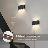 Бездротовий світлодіодний настінний світильник LZGS Go Swing Bands з акумулятором ємністю 5000 мАг та сенсорним перемикачем, фото 3