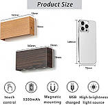 Бездротовий світлодіодний настінний світильник LZGS Go Swing Bands з акумулятором ємністю 5000 мАг та сенсорним перемикачем, фото 4