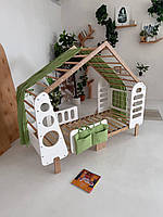 Ліжко будиночок 800х1800мм Біле