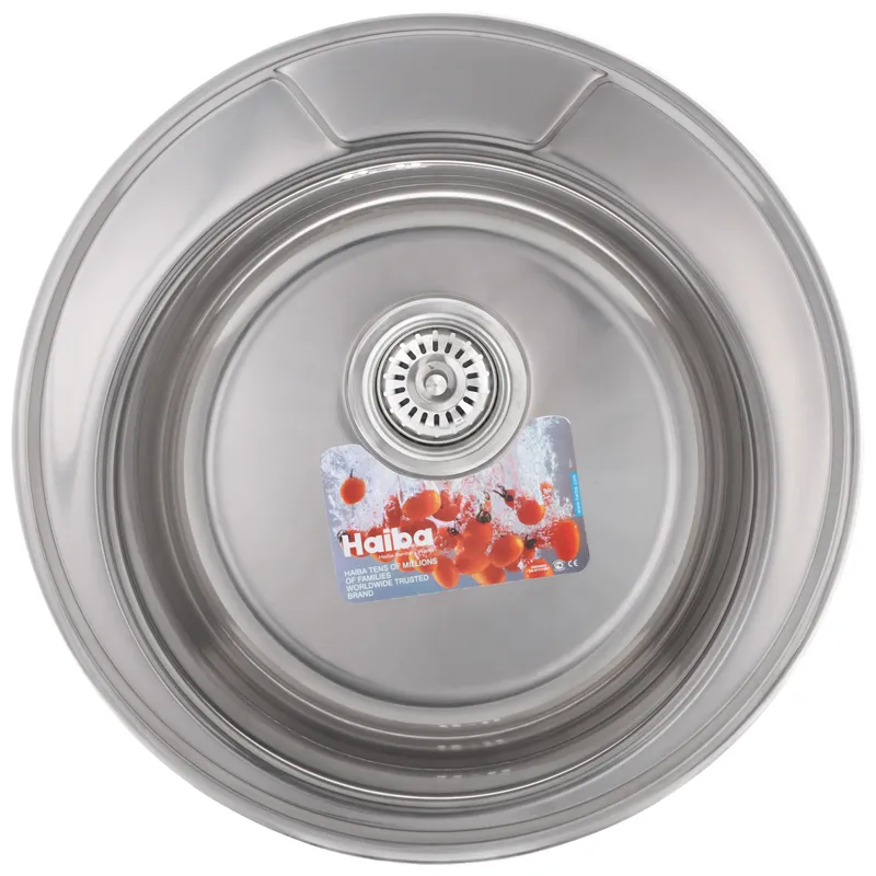 Мийка кухонна Haiba 490 (polish) (HB0533), фото 1