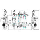 Колектор із вбудованим змішувачем. вузлом Koer KR.S1013-3 1"х3 SUS304 та євроконусами 3/4-16 (KR2946), фото 3