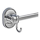 Вішалка для рушників у ванну з 2 рухомими гачками Zerix AFB-0115-2 (ZX5050), фото 3