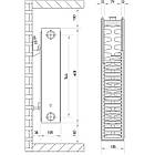 Сталевий радіатор EUROPRODUCT 22 x 600 x 1400 (бічне під'єднання) (EP6201), фото 2
