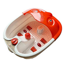 Масажер-ванна для ніг RIAS Footbath Massager SQ-368 4.5L 500W White-Orange (3_07098)