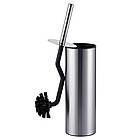 Єршик для унітазу підлоговий Mixxus Premium Ellipse-TB0201 SS Color колір неіржавка (MI7067), фото 4