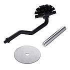 Єршик для унітазу підлоговий Mixxus Premium Ellipse-TB0201 SS Color колір неіржавка (MI7067), фото 10