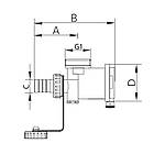 Кінцевий елемент колектора 1" Koer KR.1036 (KR2844), фото 3