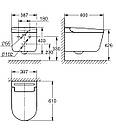 Унітаз-біде Grohe Sensia Pro настінний (36508SH0), фото 8