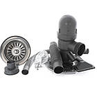 Мийка кухонна Zerix Z6350-08-180E (Satin) (ZM0563), фото 4