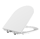 Сидіння-кришка для унітаза Mixxus SEAT COVER BEVEL-2003 з мікроліфтом 420х334х36mm (MI6691), фото 3