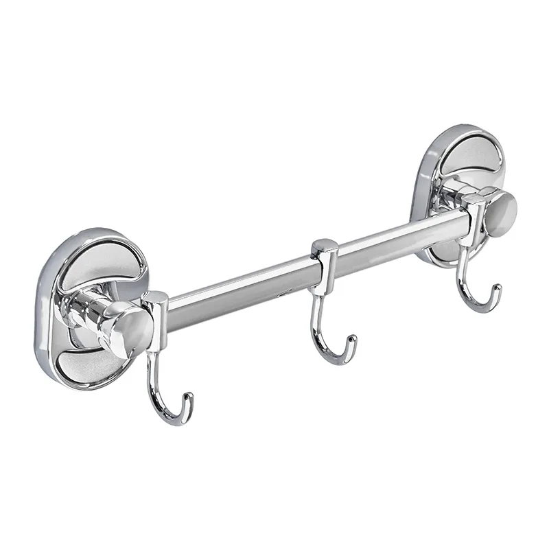 Планка з 3 рухомими гачками Zerix AFB-0115-3 (ZX5051), фото 1