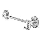 Планка з 3 рухомими гачками Zerix AFB-0115-3 (ZX5051), фото 2