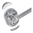 Планка з 3 рухомими гачками Zerix AFB-0115-3 (ZX5051), фото 4