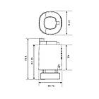 Сервопривод Koer KR.1342 — M30x1.5 (KR4968), фото 2