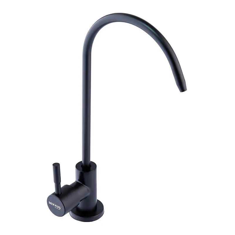 Кран для питної води з нерж. сталі SUS304 Mixxus Mono-07.SUS Filter Black (MI6029), фото 1