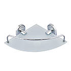 Полиця кутова з обмежувачем (скло) Zerix AFB-0107-1 (ZX5073), фото 3