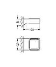 Тримач для аксесуарів Grohe Selection Cube (40865000), фото 8