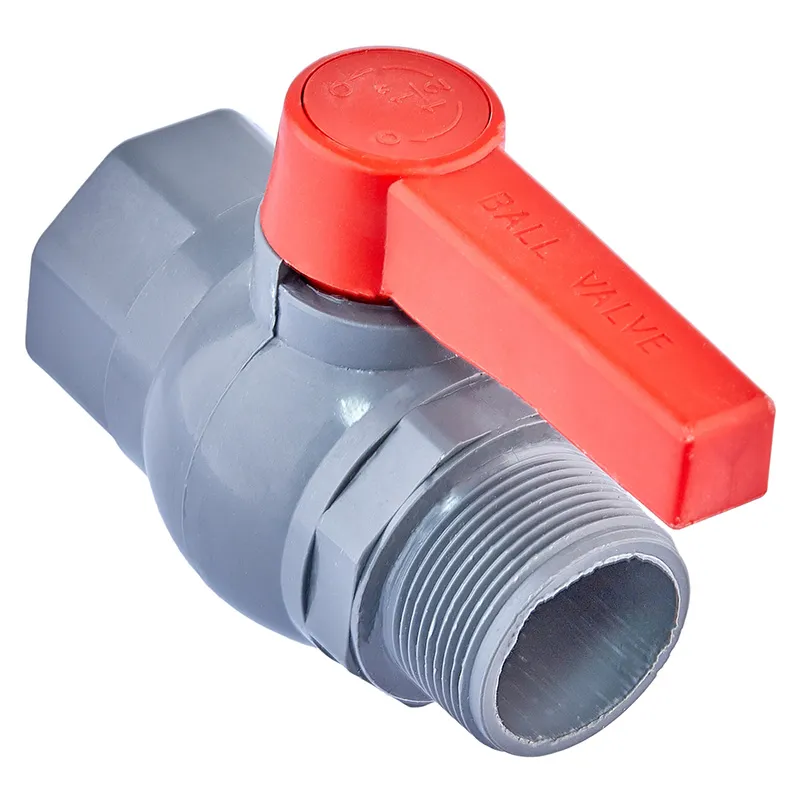 Кран шаровой Plamix PVM-1 1/2" FM PVC (PM0623), фото 1