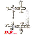 Змішувальний вузол Koer KR.S1021 (з байпасом) 1" НР SUS304 (KR2955), фото 3