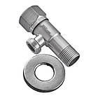 Кран для під'єднання сантехприладів Mixxus VAL-06-1/2x1/2 з нерж.ст.SUS304 (MI6056), фото 2