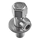 Кран для під'єднання сантехприладів Mixxus VAL-06-1/2x1/2 з нерж.ст.SUS304 (MI6056), фото 3