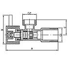 Кран Koer KR.516 - 1/2x3/4 (KR2879), фото 2