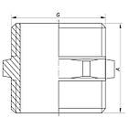Ніпель 1-1/2" Koer KF.N16 (KF0032), фото 3