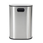 Відро для сміття з плавним закриванням овальне Mixxus Premium Diverse-TC0105 SS Color 5 л колір неіржавкій, фото 4