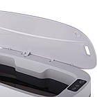 Відро для сміття сенсорне овальне Mixxus Flat-TC0109 White 9 л колір білий (MI7074), фото 5