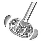 Вішалка для рушників у ванну з 4 рухомими гачками Zerix AFB-0115-4 (ZX5052), фото 4