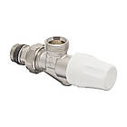 Комплект для під'єднання радіатора Koer SET-16 — 1/2"x3/4" (осьовий) з термоголовкою НН (KR3179), фото 2