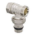 Комплект для під'єднання радіатора Koer SET-16 — 1/2"x3/4" (осьовий) з термоголовкою НН (KR3179), фото 5