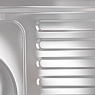 Мийка кухонна Zerix Z8060L-06-160MD (micro decor) (ZS0603), фото 2