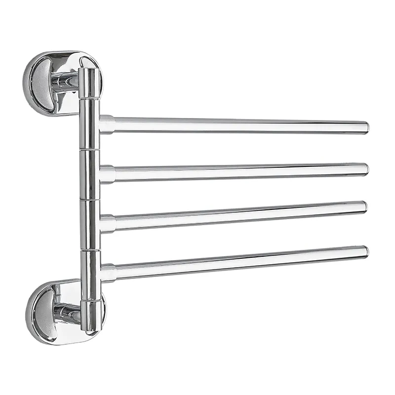 Тримач для рушників поворотний (4 планки) Zerix AFB-0114 (ZX5046), фото 1