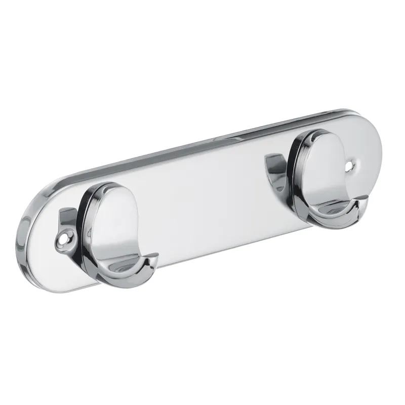 Подвійний гачок для рушників Zerix LR1505-2 (LL1404), фото 1