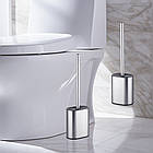 Єршик для унітазу універсальний Mixxus Premium Diverse-TB0101 SS Color колір неіржавка сталь (MI7066), фото 8