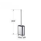 Єршик для унітазу універсальний Mixxus Premium Diverse-TB0101 SS Color колір неіржавка сталь (MI7066), фото 10