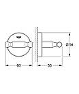Гачок для халата Grohe Bau Cosmopolitan Neutral (40461001), фото 2