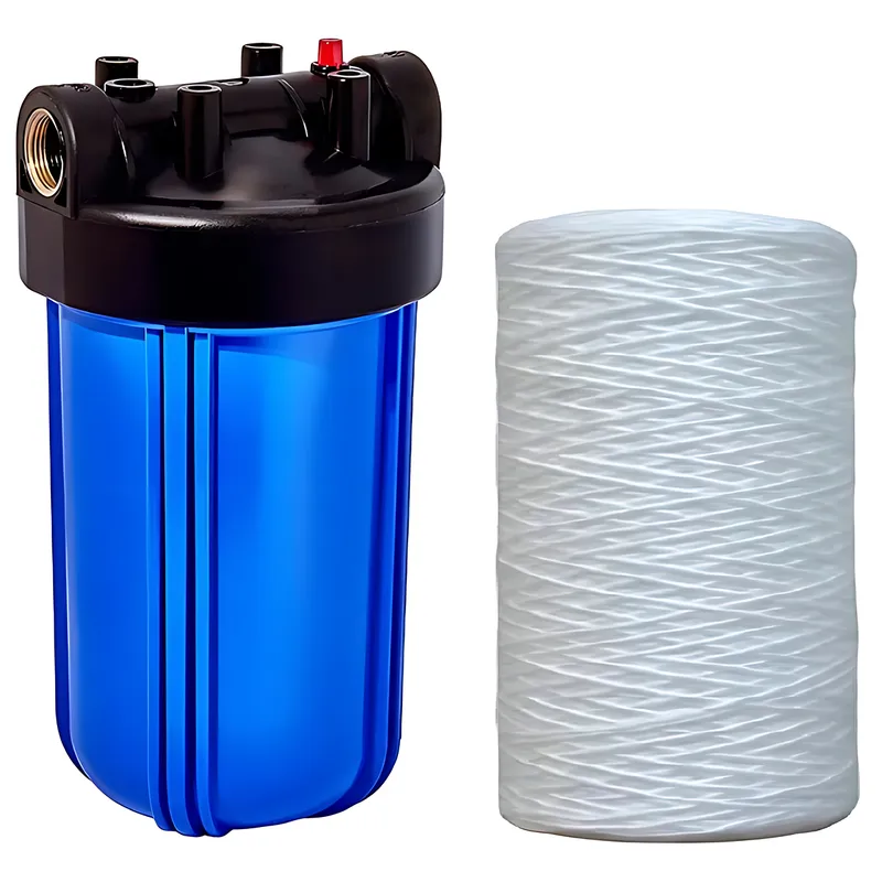 Колба фільтра для холодної води Koer KV-29-1 ВВ10 (колба, картридж PPR нитка) 8 атмосфер 1" (KR5447), фото 1