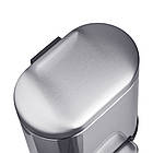 Відро для сміття з плавним закриванням овальне Mixxus Premium Topper-TC0205 SS Color 5 л колір неіржавк, фото 6