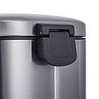 Відро для сміття з плавним закриванням овальне Mixxus Premium Topper-TC0205 SS Color 5 л колір неіржавк, фото 10