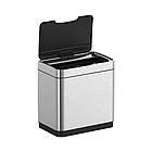 Відро для сміття сенсорне прямокутне Koer TC-020312-02 12 л колір неіржавка сталь (KR5586), фото 6